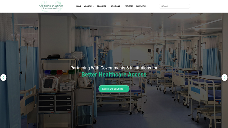 Modular ICU setup — Genius Mindzz portfolio